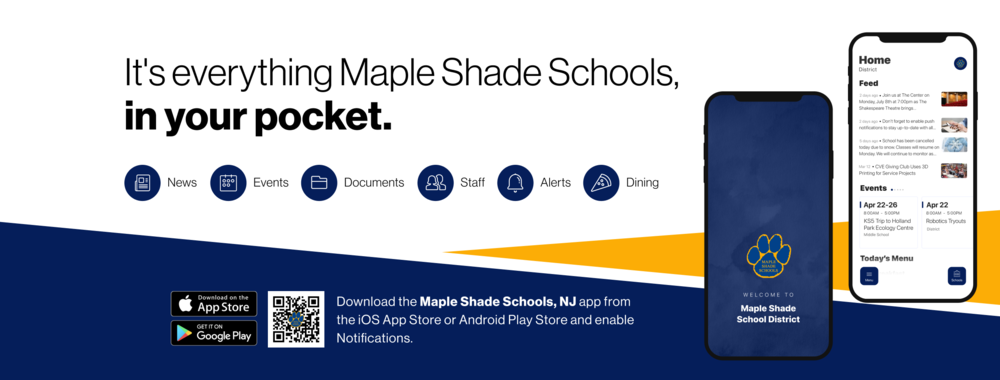 It's everything Maple Shade Schools, in your pocket.